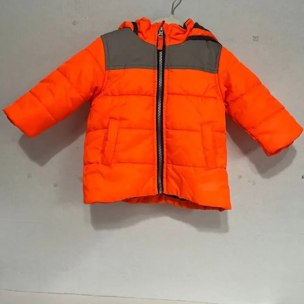 Carter’s Classic & Unique Puffer Jacket   Boys Size 12 Months